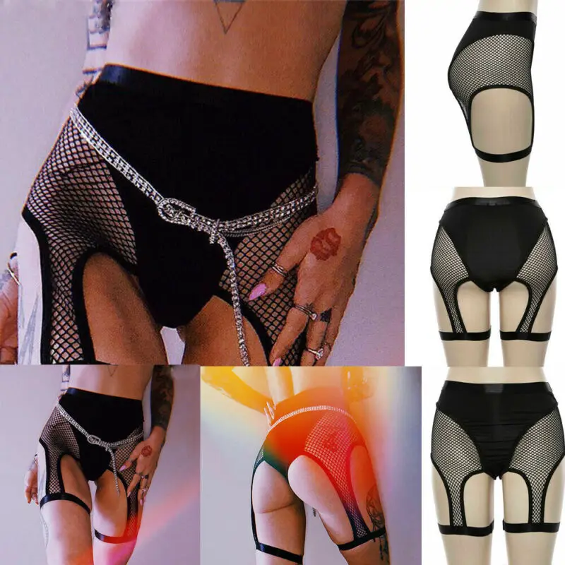 Sexy Shorts Womens Short Leggins Fitness Mini Fishnet Hollow Out Femme Stretchy Net Women Summer Bottom | Женская одежда