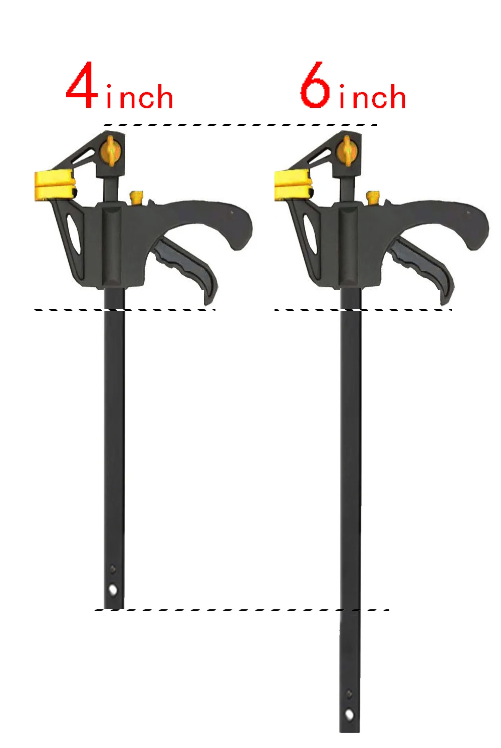 Зажим для деревообработки 4 дюйма или 6 дюймов 3/4/5 шт