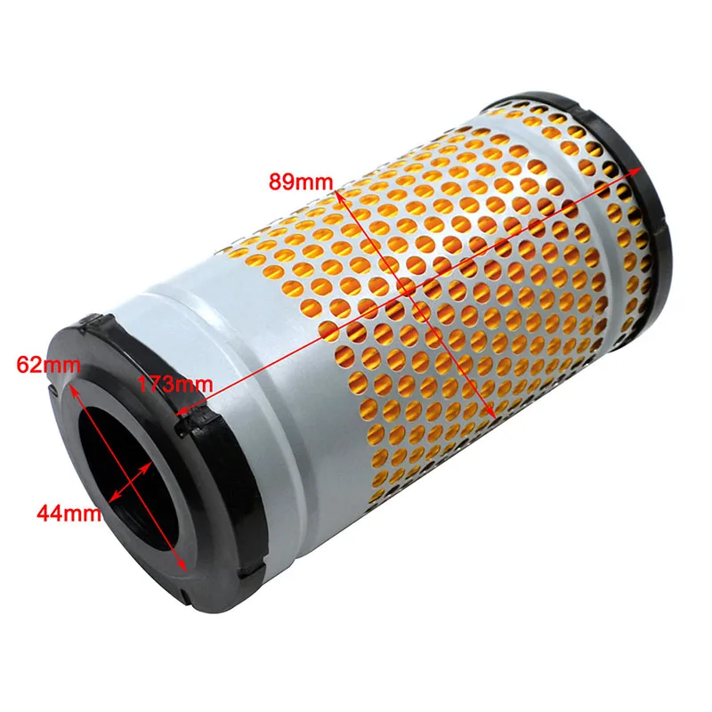 

Motorcycle 1pc 2pcs Air Filter Accessories for 6C060-99410 K7311-82390 6A100-82630 GA100-82630 B1410 B1610 B1700 B2100 B2400