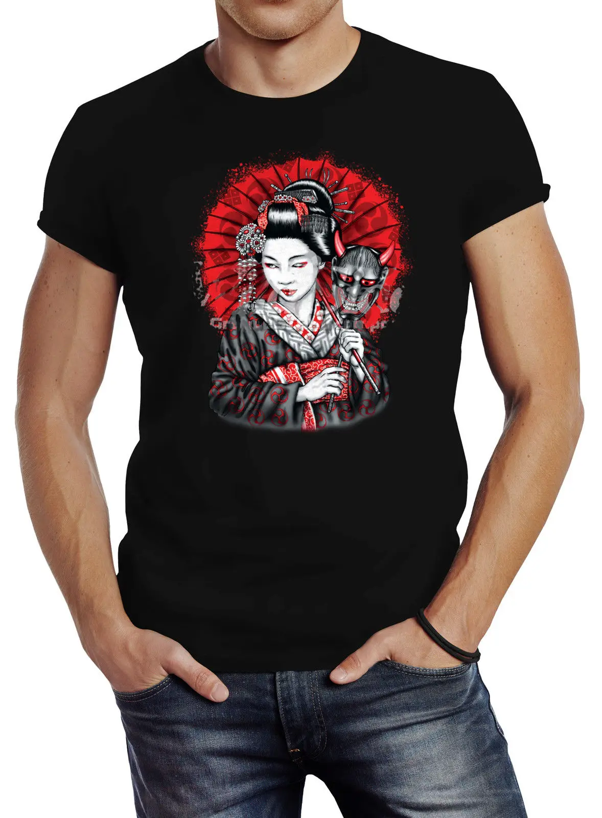 Новинка 2019 хит продаж Летняя короткая футболка для фитнеса в японском стиле