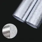 Кухонные маслостойкие самоклеящиеся наклейки, устойчивые к загрязнениям, высокотемпературная алюминиевая фольга, водонепроницаемая бумага для стен, шкафа, контактная бумага