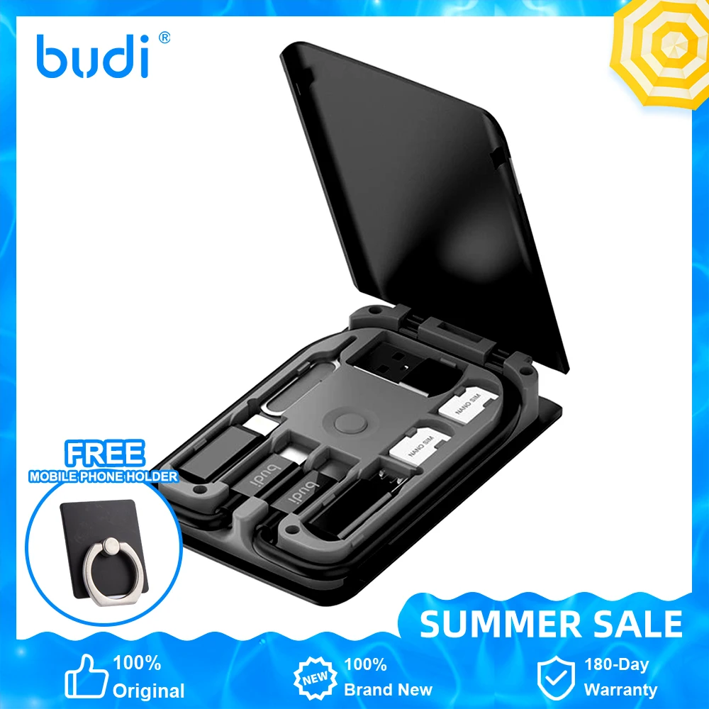 Многофункциональный смарт адаптер BUDI USB кабель для хранения и передачи данных