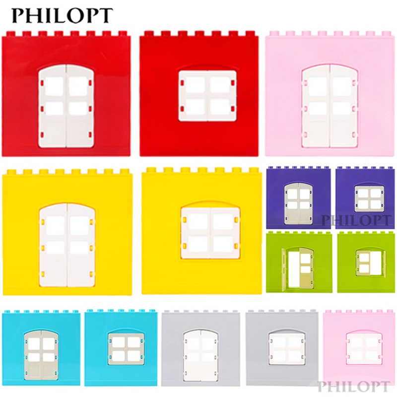 Конструктор окно и двери совместимый с Duploed | Игрушки хобби