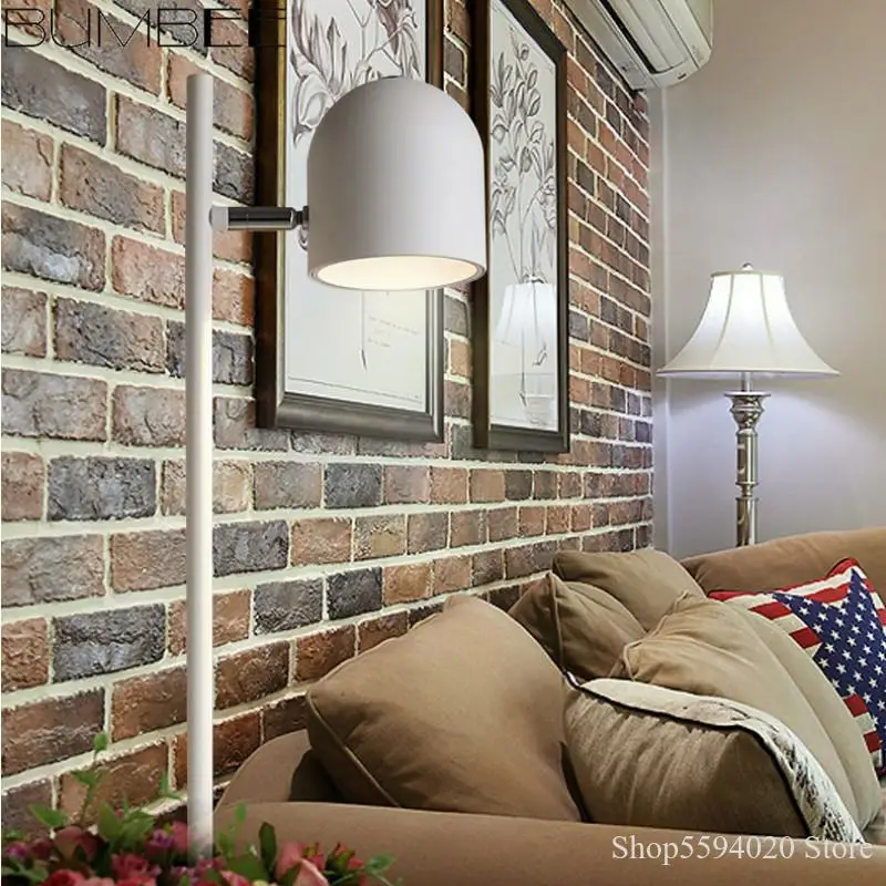 Современная светодиодная Напольная Лампа в скандинавском стиле простые Led