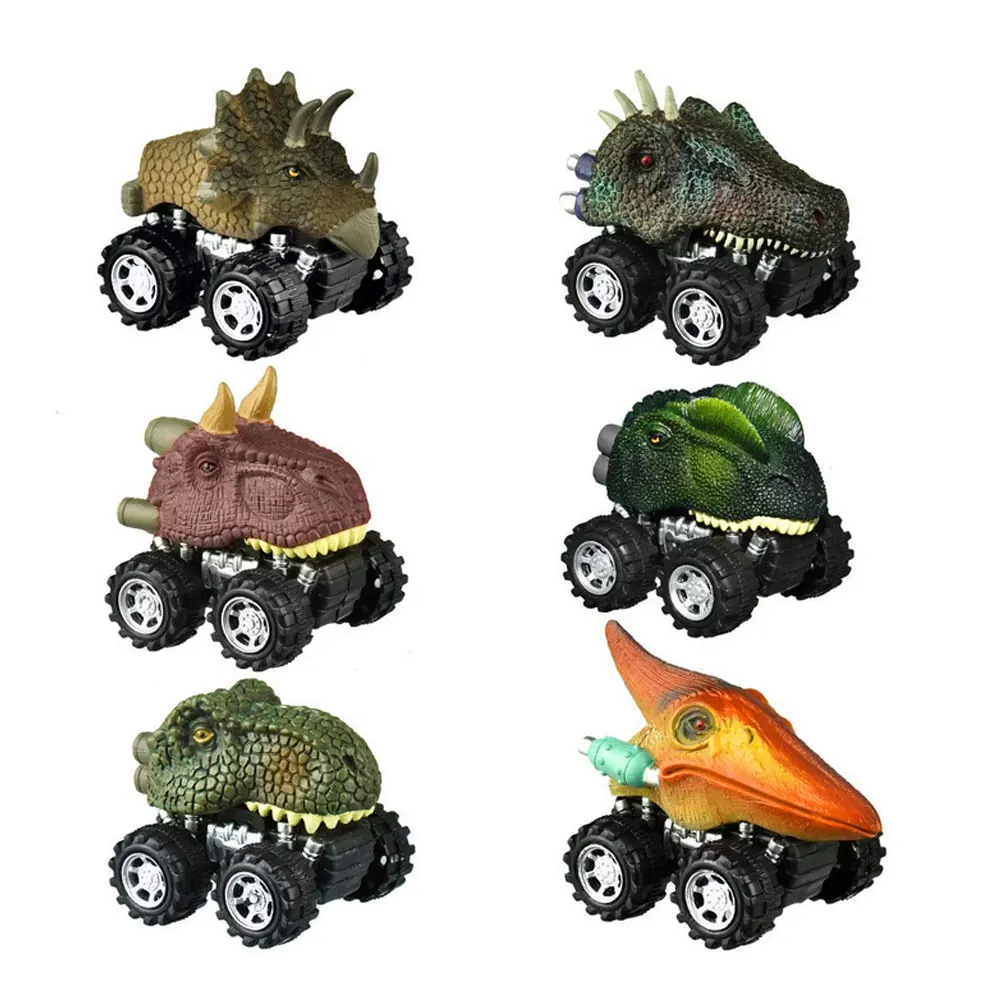 Детская Игрушечная машина динозавра 1 шт. спиннозавр динозавр автомобили с