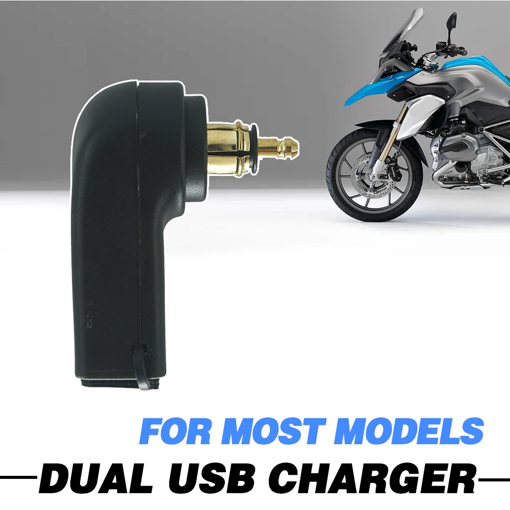 Motorcycle Dual USB Charger Power Adapter For BMW R1200GS R1250GS Adv S1000XR F850GS F650GS Port Plug Socket Cigarette Lighter | Автомобили
