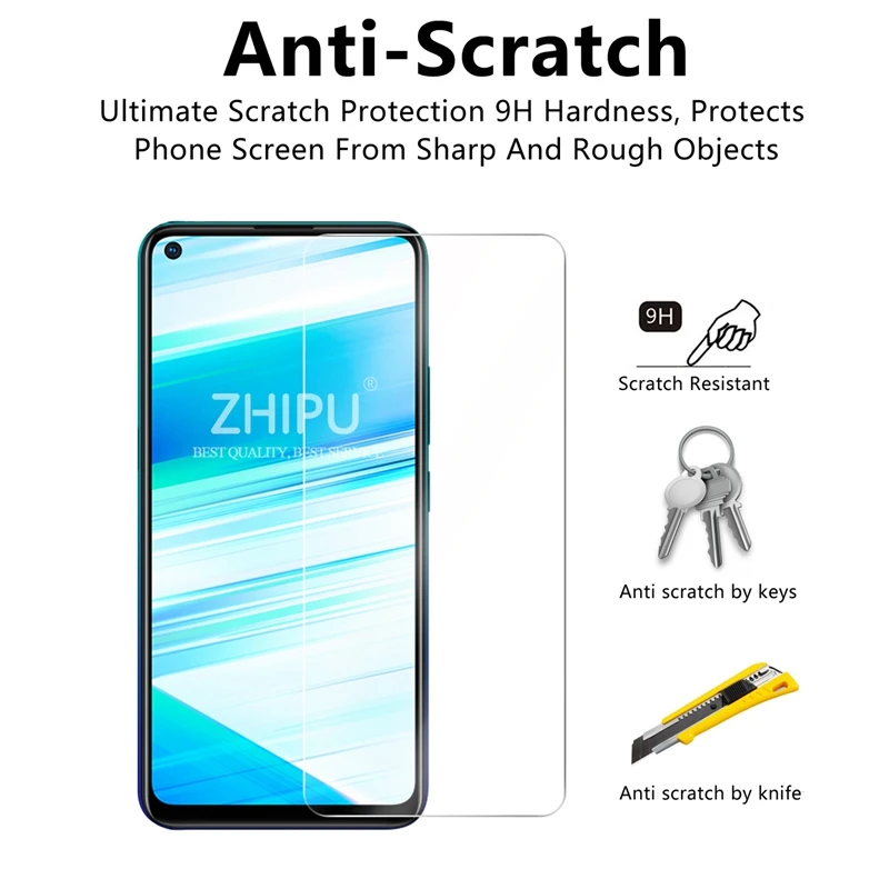 2 шт закаленное стекло для VIVO Z5X стекло протектор экрана 2.5D 9H Премиум Закаленное стекло для VIVO Z5X защитная пленка