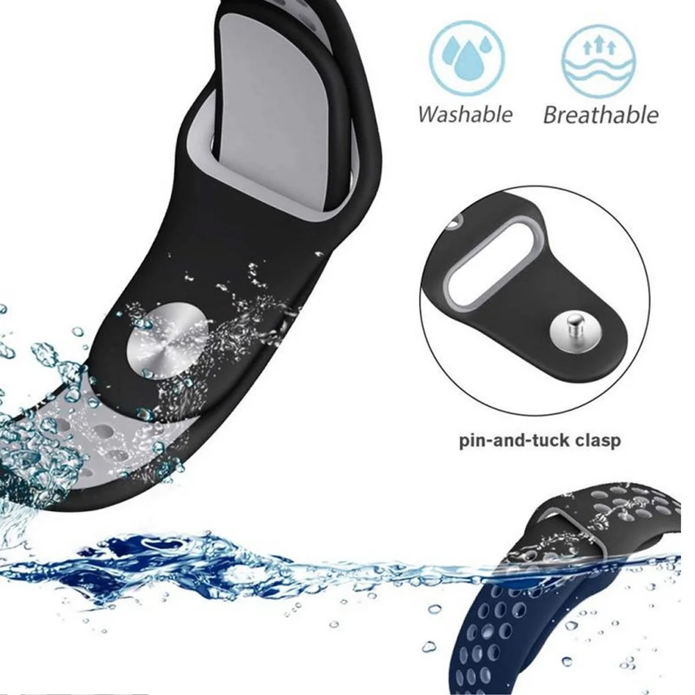 22MM Watchband Strap For Huami Amazfit GTR 47mm Breathable Sport Watch Silicone Soft Smart Bracelet 2 2S | Наручные часы