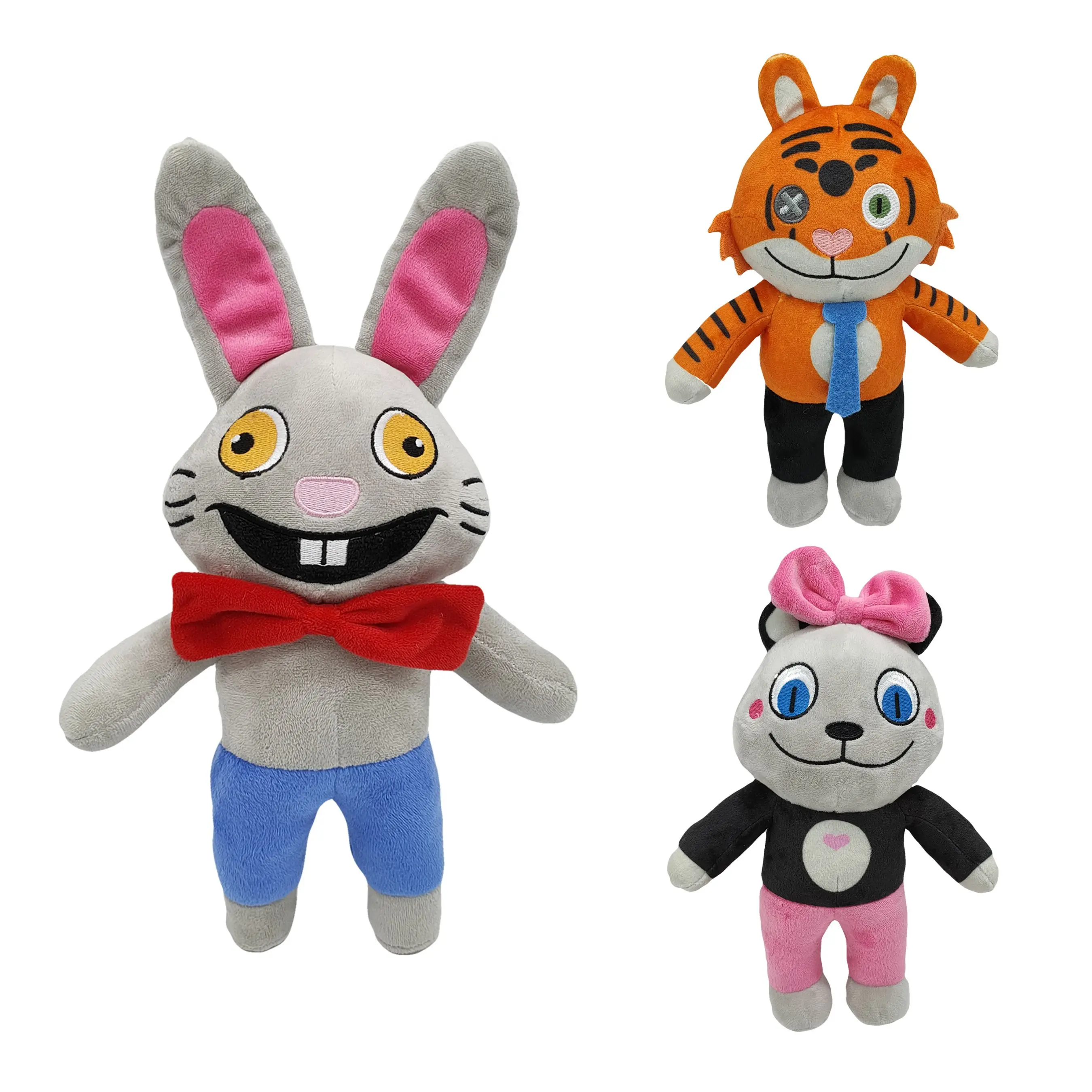 

27-32cm Horror Game Mr. Hopp's Playhouse 2 Plush Toys Cartoon Plushie Figure Rabbit Mr Hopp Soft Toy Kids Birthday Gifts