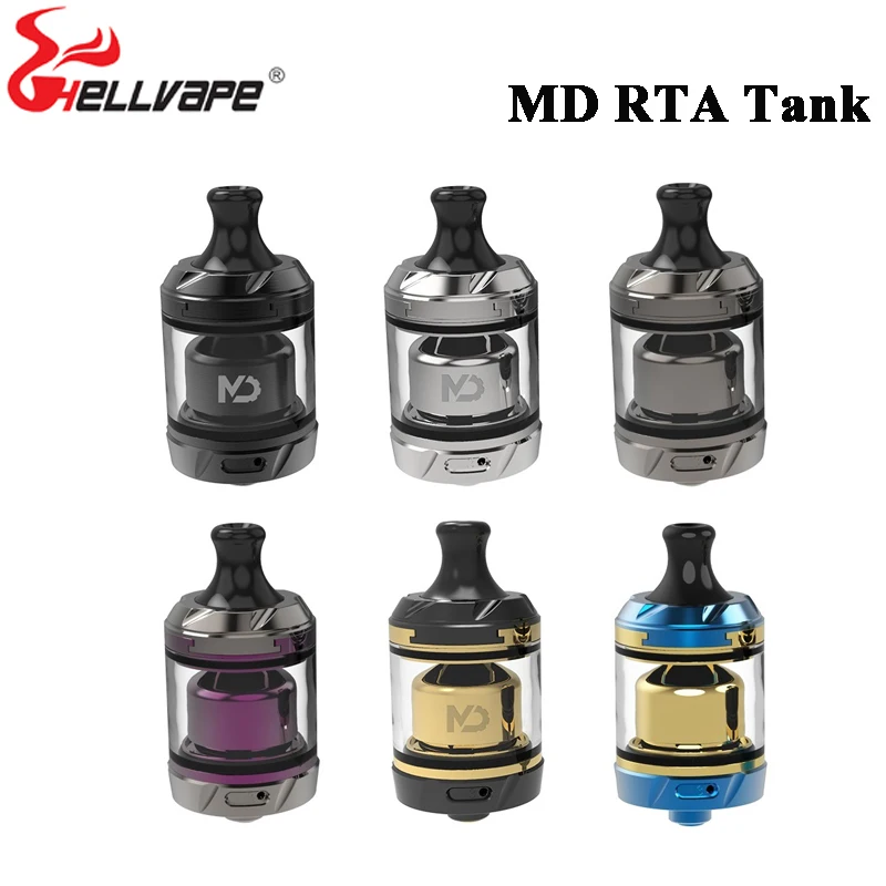 Оригинальный испаритель helvape MD RTA Tank 4 мл сменный электронный атомайзер для