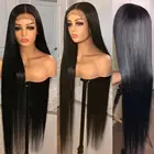 Парик женский из натуральных волос, 13 х4, 13 х6 дюймов