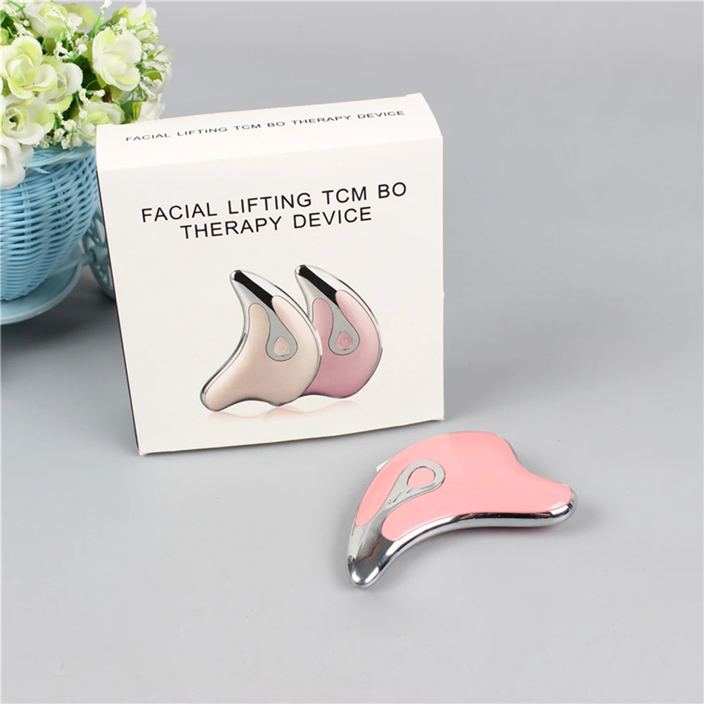 

USB Rechargeable Electric Face Lifting Device Guasha Massager Skin Scraping Tool Facial Massager Lazy Slimming Corrector
