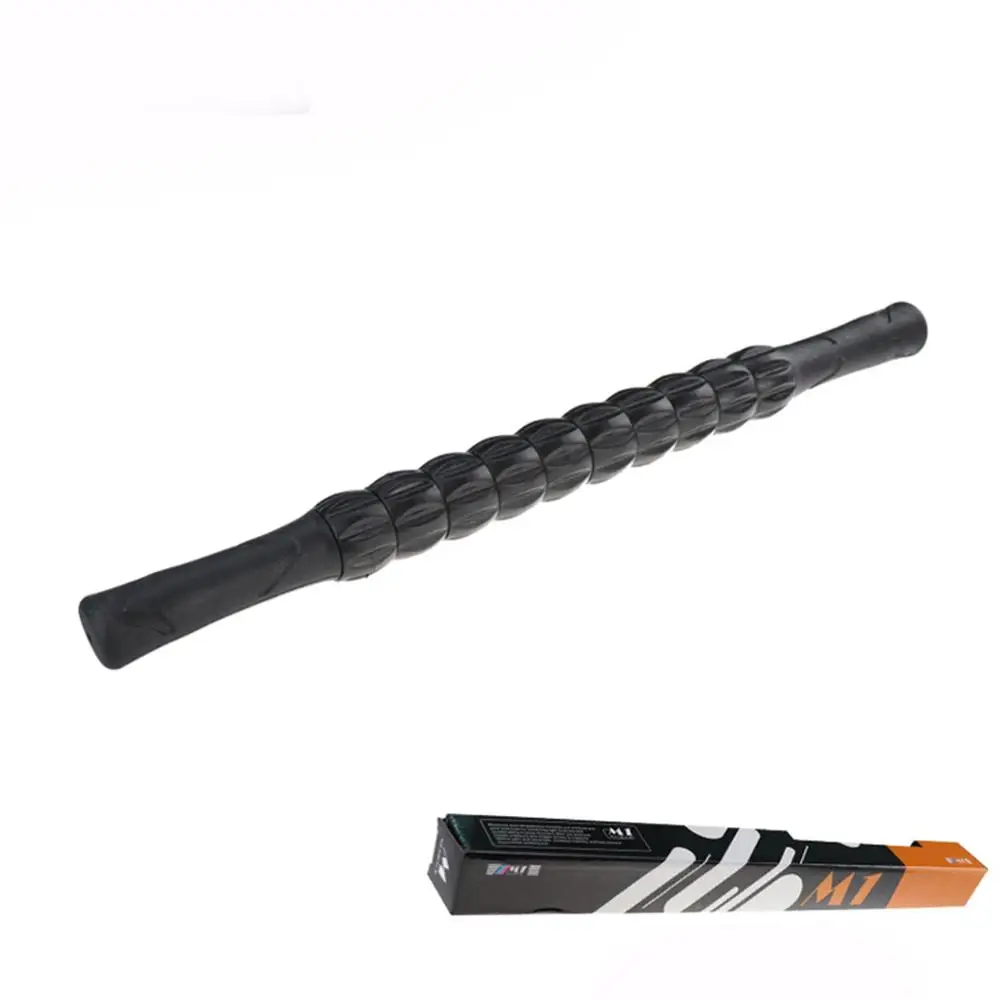 9 Spiky Yoga massage roller Pilates Muscle physical therapy relieve sticks Gym fitness equipment Body Massage tool |