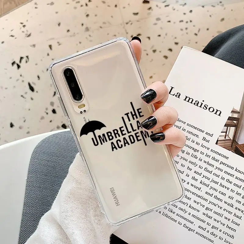 

Umbrella Academy Phone Case Transparent for Samsung A71 S9 10 20 HUAWEI p30 40 honor 10i 8x xiaomi note 8 Pro 10t 11