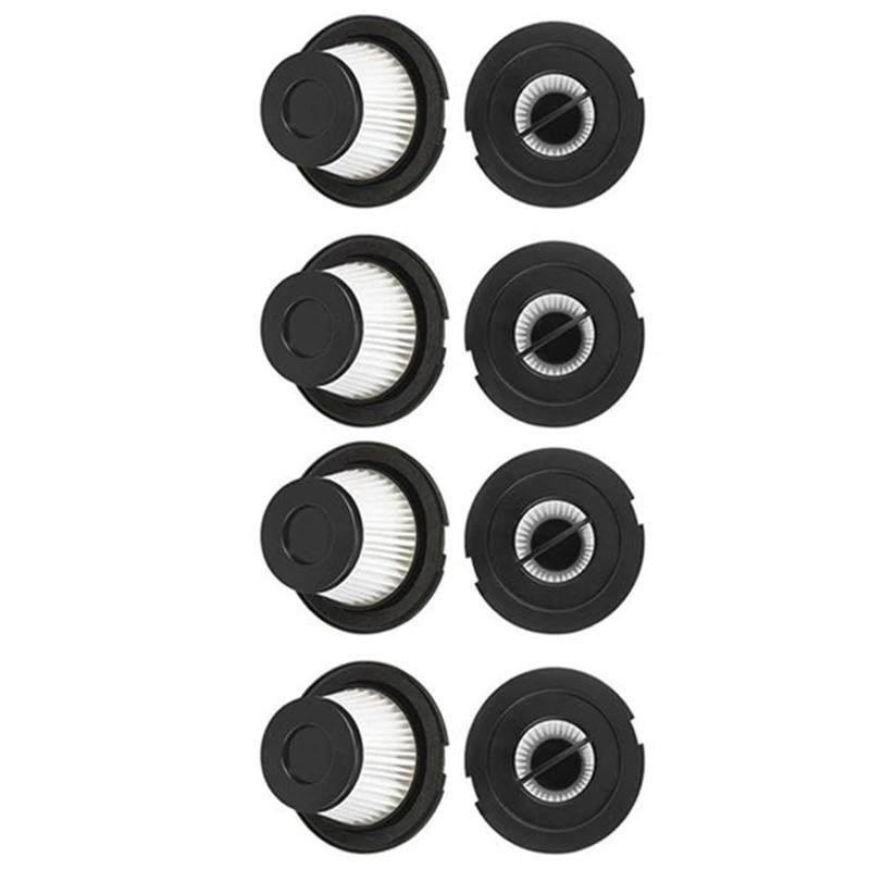 

8 шт. в комплекте Замена вакуумный мусорной корзины Фильтры с фильтром Экран совместим с Dibea T6 C17 T1 беспроводной пылесос