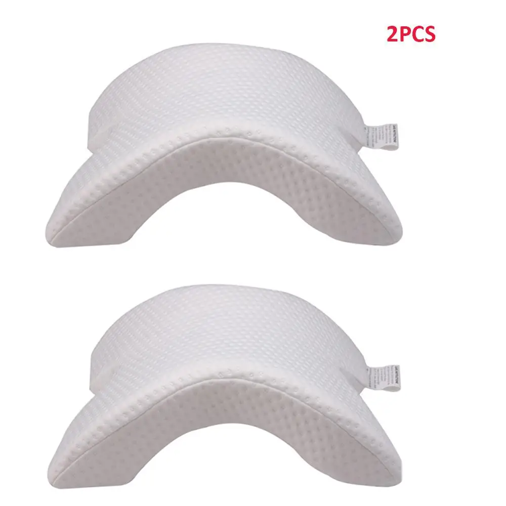 2PCS Memory Foam защитная подушка для шеи постельные принадлежности Бытовая медленная отскока памяти анти-давление подушка для рук здоровье шеи пара подушка - Цвет: 2PCS