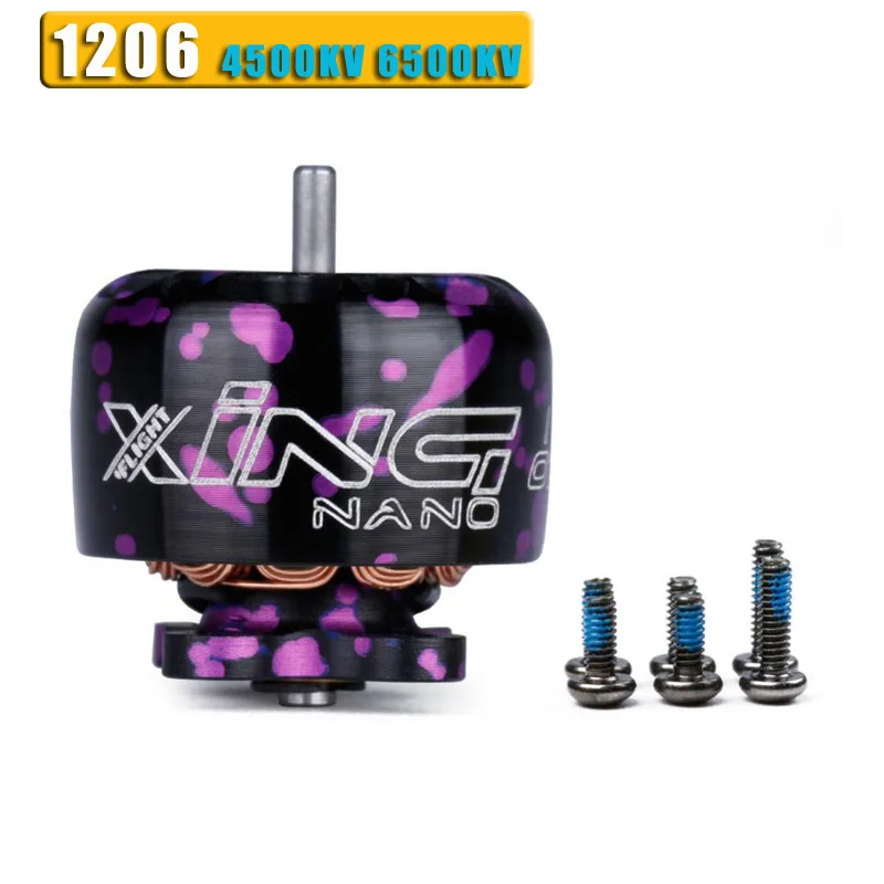 iFlight XING 1103/1105/1206 8000KV/10000KV/4500KV/6500KV 2-3 S/2 S-4 S резьбы CW бесщеточный мотор для дрона с дистанционным управлением с видом от первого лица