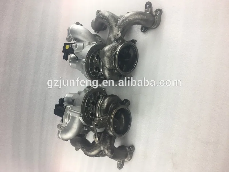 Двойные Турбокомпрессоры RHF5 Bi Turbo 302370 302369 300685 300684 turbo для Maserati Q4 V6 3.0L M157 321.MA1T14