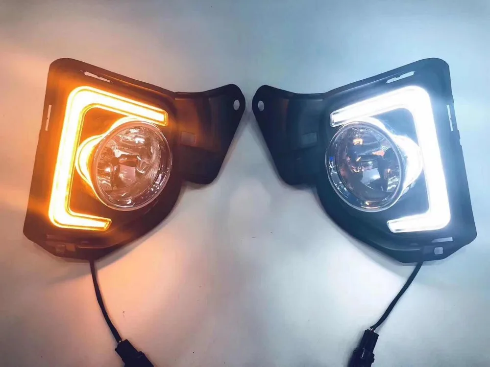 2014-2018 HIACE части корпуса автобуса LED дневной свет и H11 галогенная противотуманная