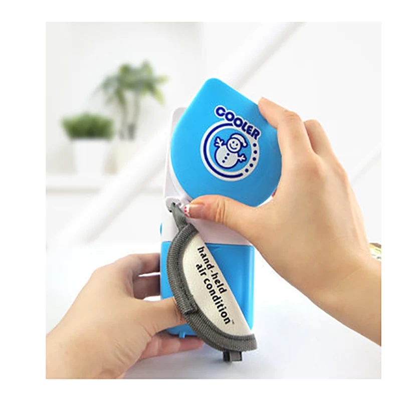 

Office Mini USB Portable Fan Adjustable for Home Rechargeable Battery Small Desk Fans handheld Air Cooler Conditioner for Room