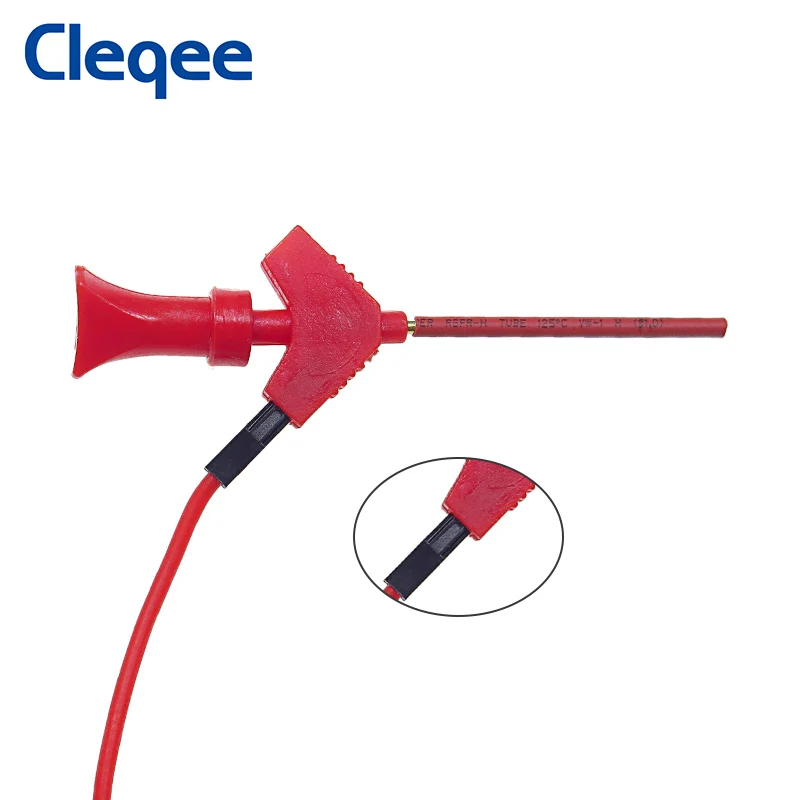 Cleqee SMD IC логический анализатор кабеля тестовые Крючки комплект зондов