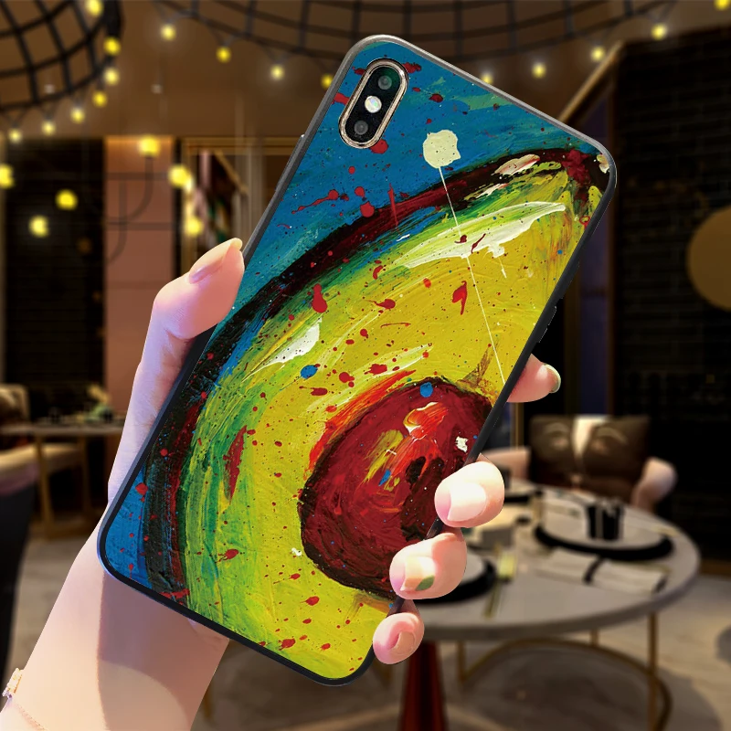 Авокадо чехол для телефона Xiaomi Mi6 8 Lite SE макс 3 9E 5X 6X F1 A1 A2 6 Чехол Мягкий силиконовый