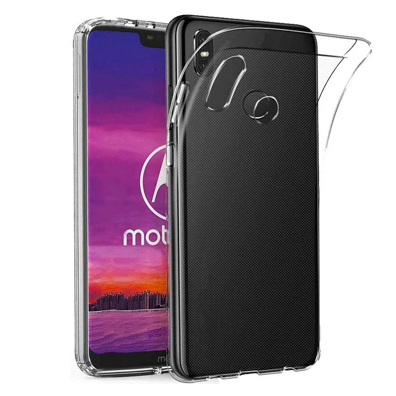 Мягкие силиконовые прозрачные ТПУ чехлы для Motorola Moto One MotorolaOne чехол кристально