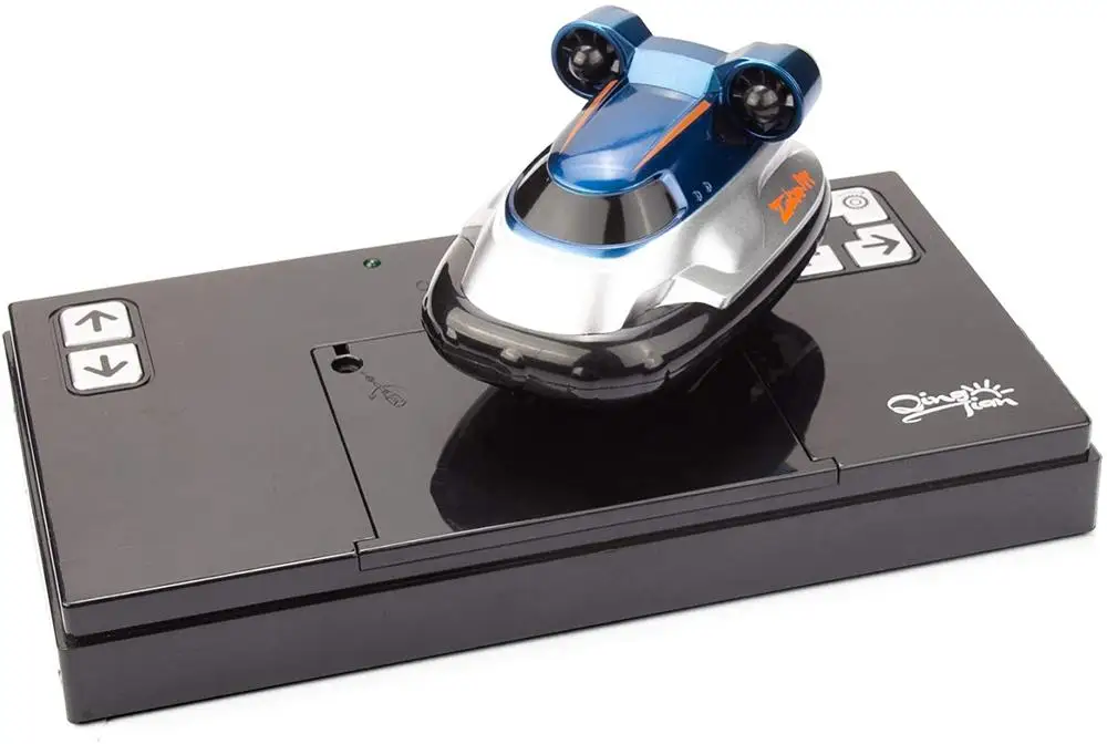 Радиоуправляемая лодка для детей Hovercraft-синяя электрическая скоростная EP Racing RC RTR