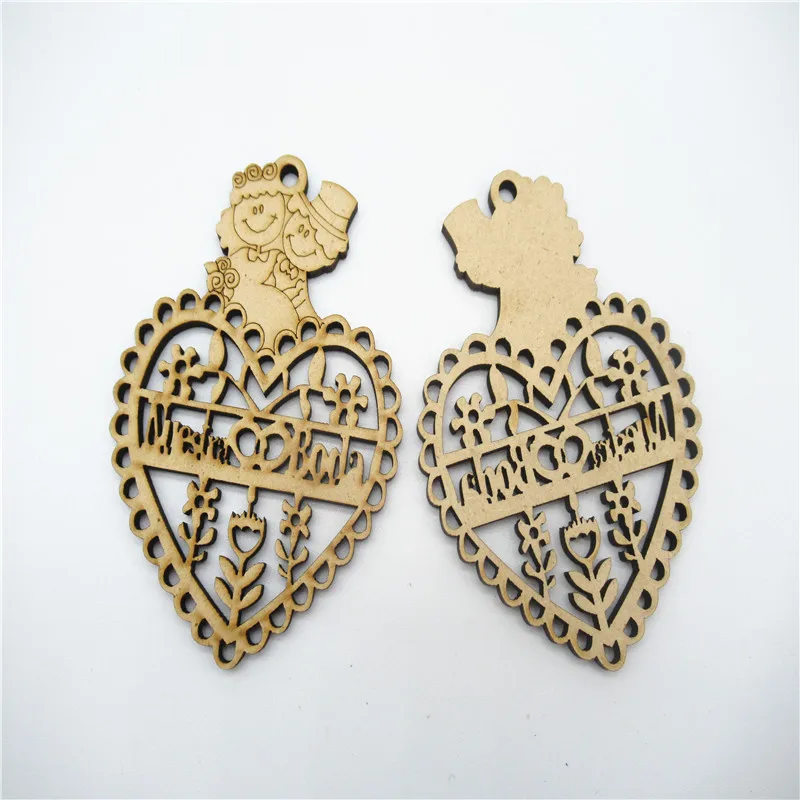 2/5 шт 7 8 см Натуральная винтажная благоприятная Свадебная кукла деревянные