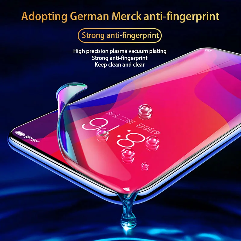 10D Hydrogel Film Realme C21 C25 V13 GT A9 A5 2020 F17 F19 Pro R15X K5 K3 K1 A74 Screen Protector For OPPO R17 A1K A11X A5 A3S