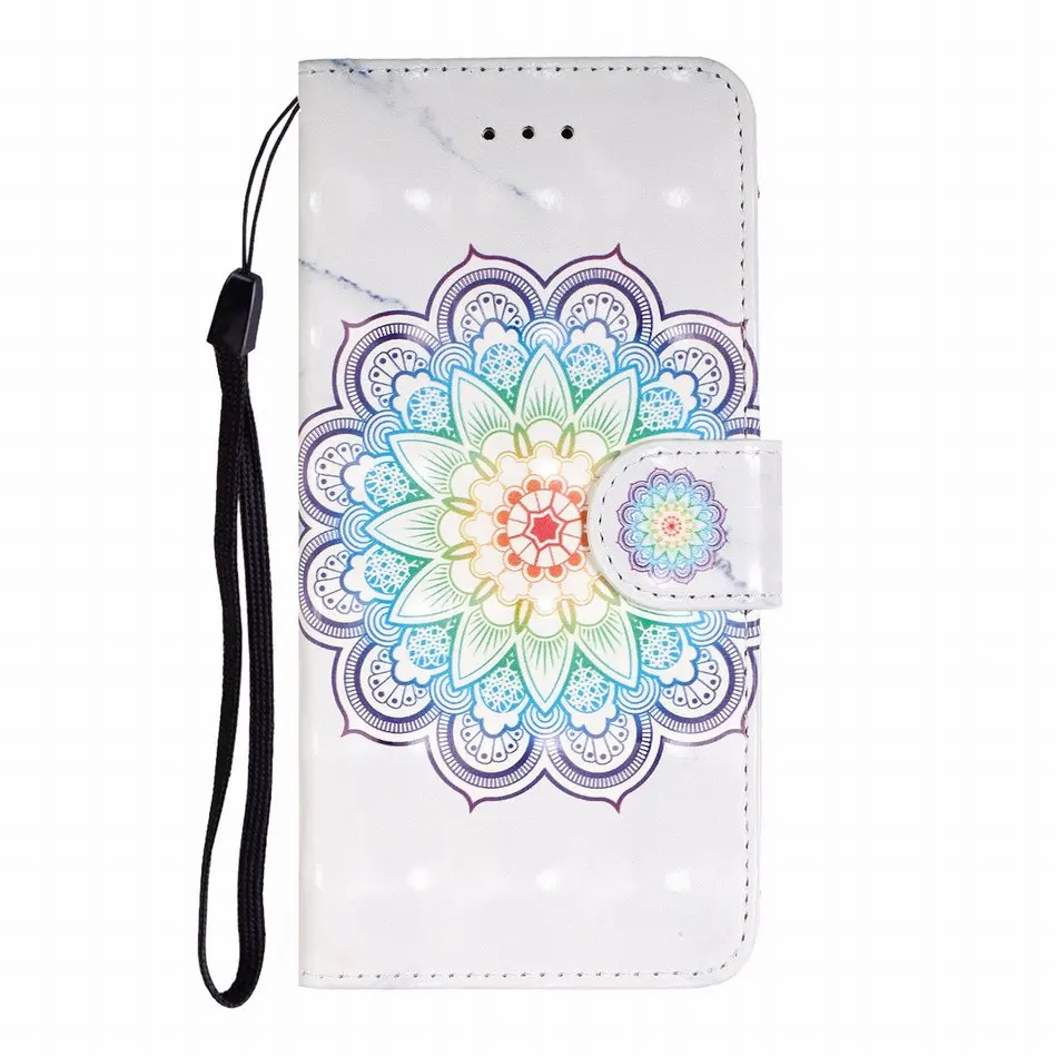 Datura Flower Роскошный телефонный флип-чехол для apple iPhone X XS XR 11 Pro Max 6 6S 7 8 Plus, чехол-подставка, окрашенный мужской женский кошелек E16F - Цвет: Datura Flower