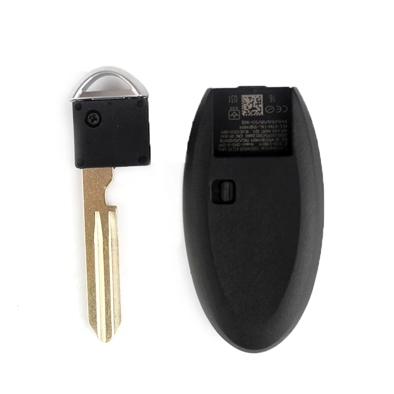 YIQIXIN 2/3 Buttons 433MHz Remote Control Car Key For Nissan Rogue Kicks Sport 2018 2019 2020 4A Chip Promixity Keyless Go Card |