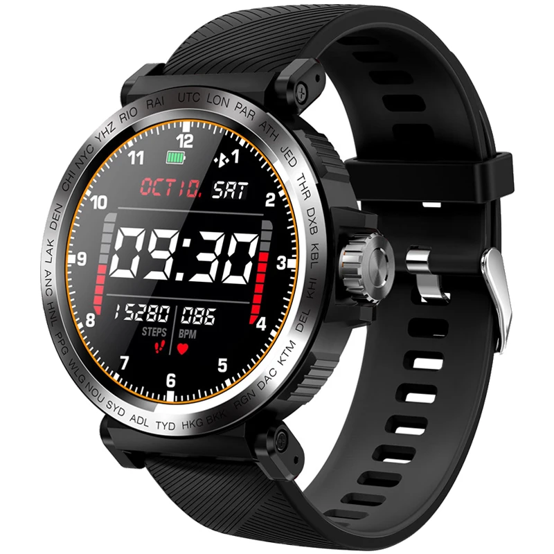 

Sport Smart Watch Men Full Touch Round Screen Sleep Monitor Smartwatch Women Blood Pressure Heart Rate Fitness Tracker Watches