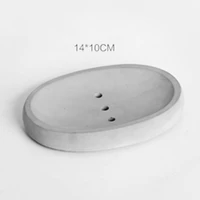 concrete soap tray dish mold diy creative home decorating cement craft pot holder silicone mould
