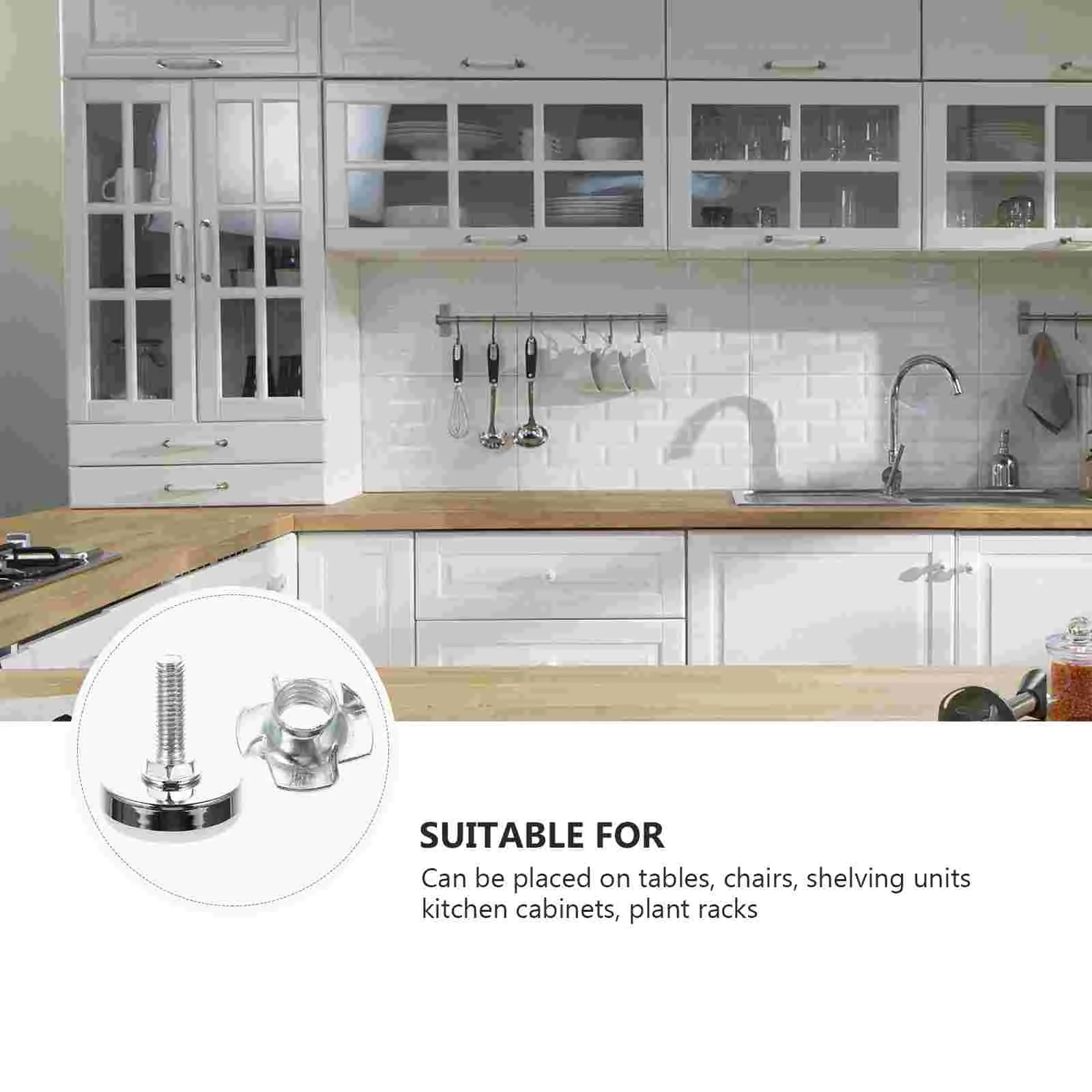 16 шт. уровневые ножки для мебели |