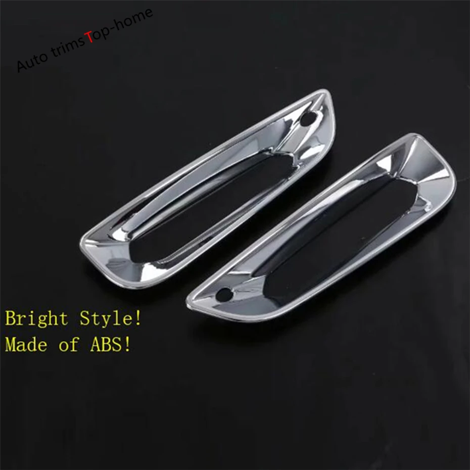 

Yimaautotrims Front Fog Lights Foglight Lamp Cover Trim 2 Pcs / Set Fit For BMW X3 G01 2018 2019 2020 ABS Chrome Exterior Kit