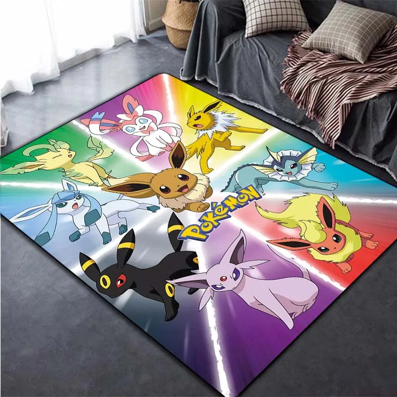 Покемон Пикачу ковры и для дома гостиная спальня вход большая площадь мягкий