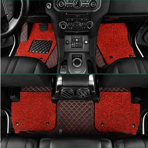 High quality mats! Custom special car floor mats for BMW X3 2021 waterproof durable double layers rugs carpets for X3 2020-2018