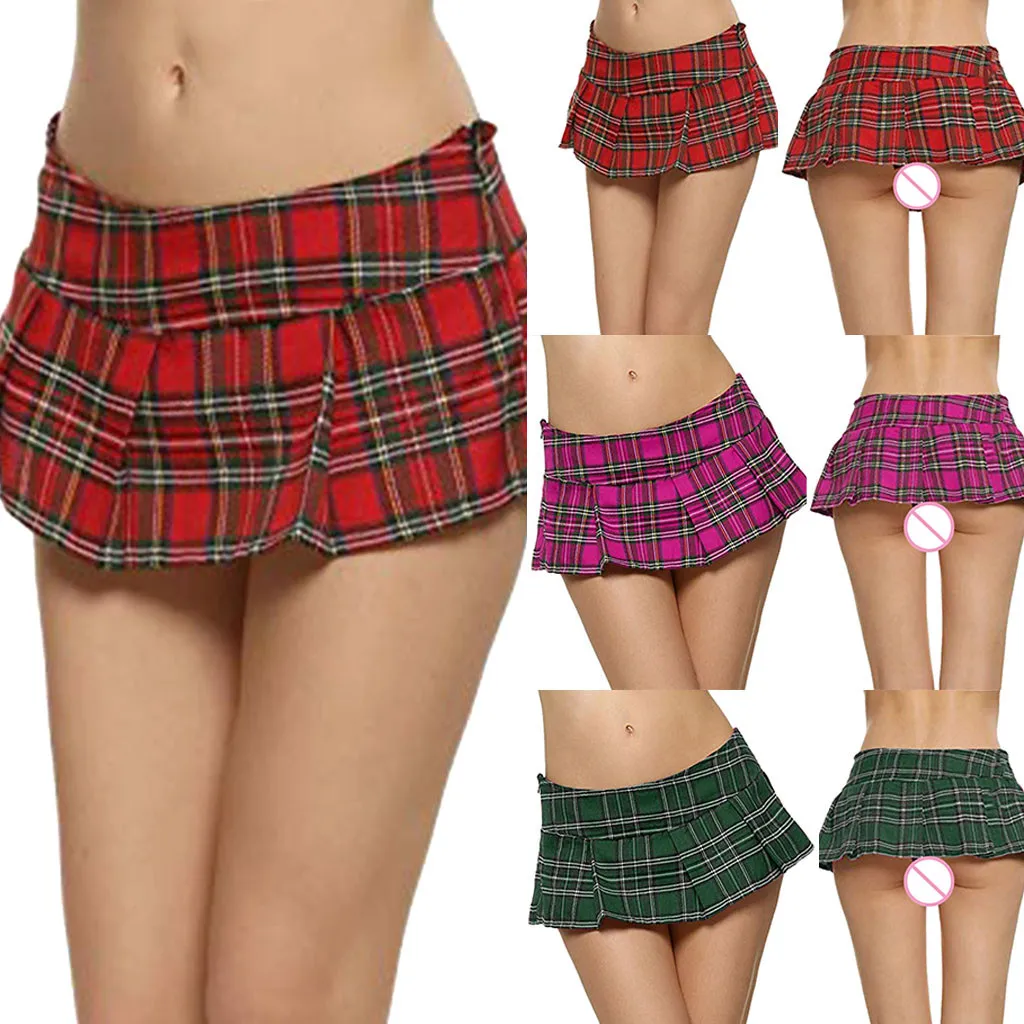 

Japanese Korea Short Skirts Womens Style Plaid Club Low-Waisted Sexy Lattice Mini Skirt Ladies Jupe Kawaii Skirt Saia Faldas