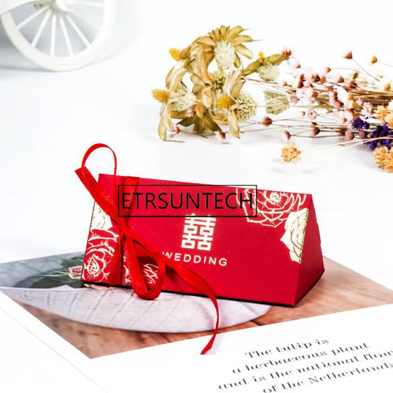 200 шт. коробка для конфет в китайском стиле|Подарочные сумки и упаковка| |