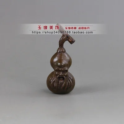 Сделайте изысканные маленькие украшения из старой меди Shouxing дедушка Халу в ретро стиле