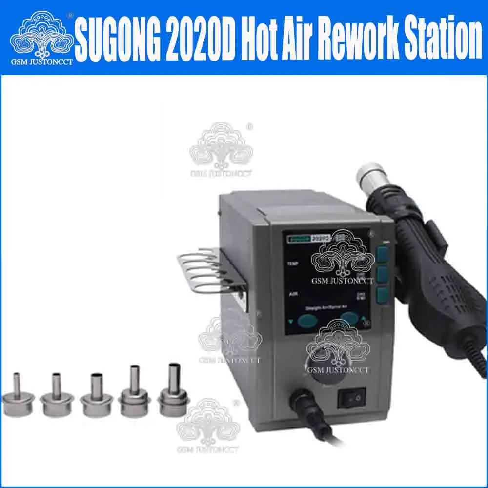 

SUGON 2020D 700W Hot Air Gun Soldering Station 110/220V Lead Free Rework Station Phone PCB Chip Repair BGA SMD Soldering Station