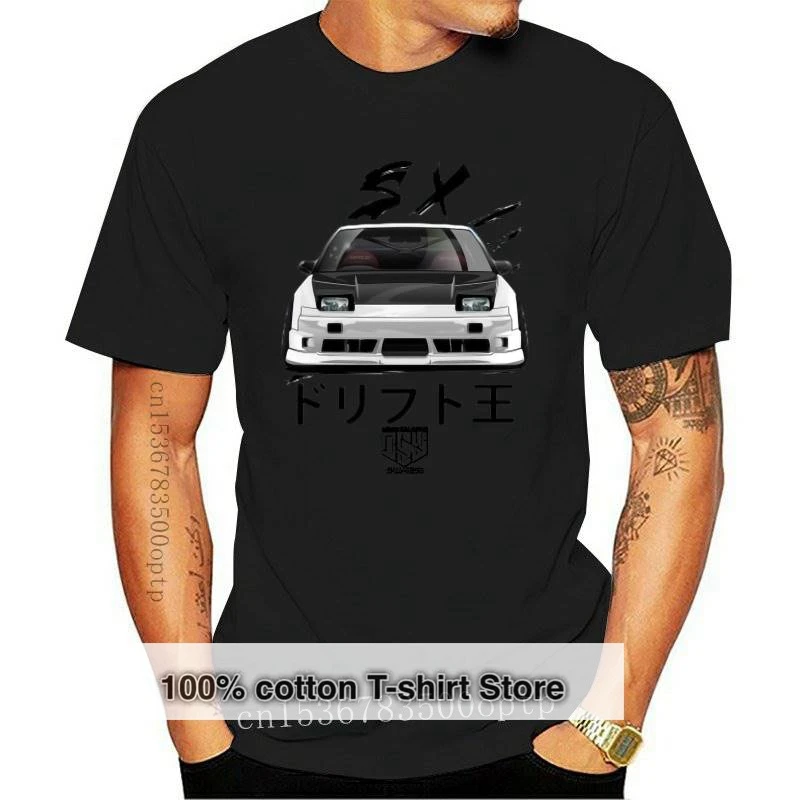 

New Men t-shirt 180SX S13 Drift Spec (White) [ OSY Graphics ] tshirt Women t shirt