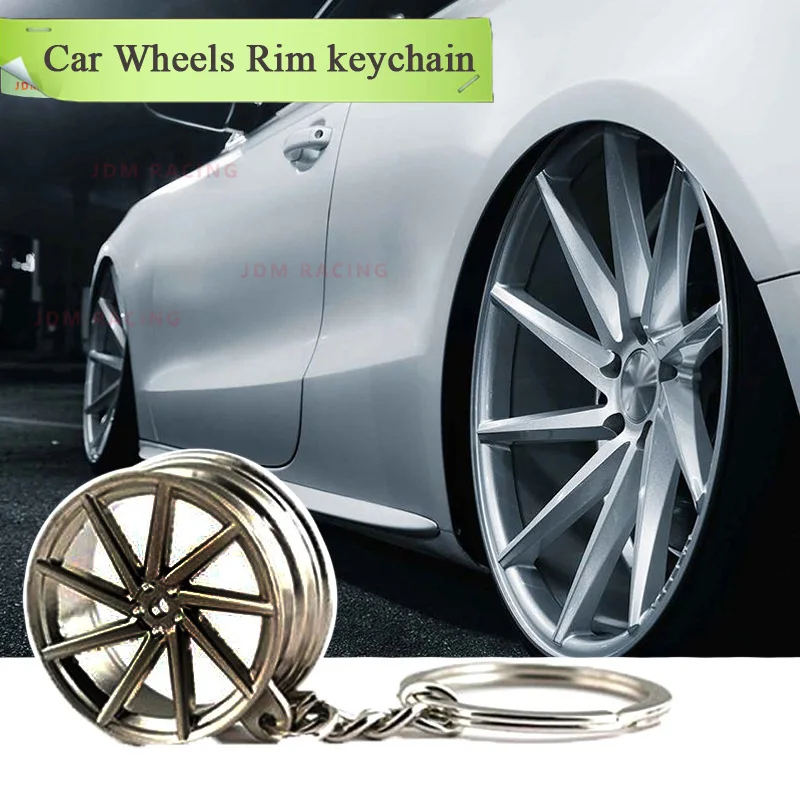 Брелок для ключей автомобильных колес лидер продаж кольцо без тормозных дисков
