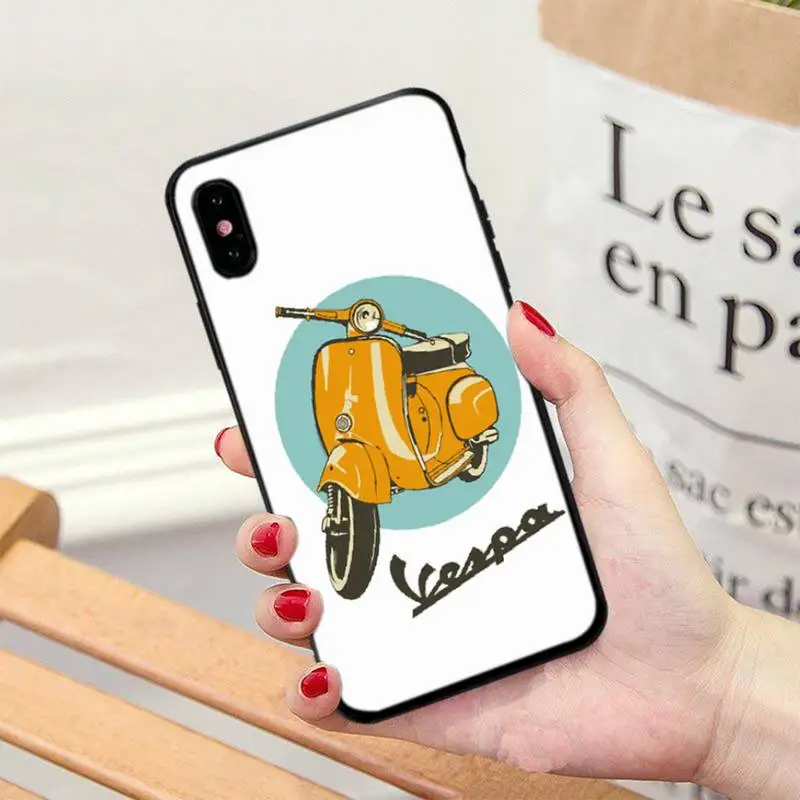 

Vespa Scooter Phone Case For HUAWEI P10 10plus 20 30 30lite 40pro Mate10 20 30 Pro Honor 8X 20