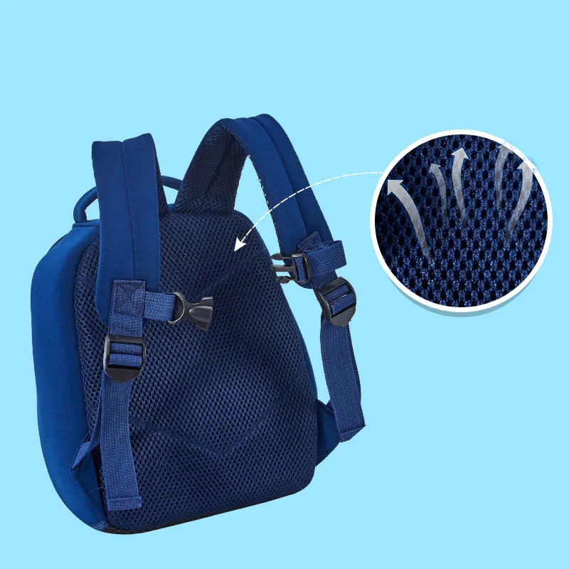 Unicorn Printed Kids School Bags for Boys Kindergarten Student Backpack Creative Animals Children Daypack Mochila Infantil