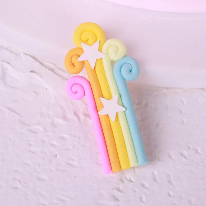

Colorful 3D Rainbow Cake Toppers Happy Birthday Cake Topper Wedding Decoration for Cake Wrapper Funny Party Cupcake Supplies