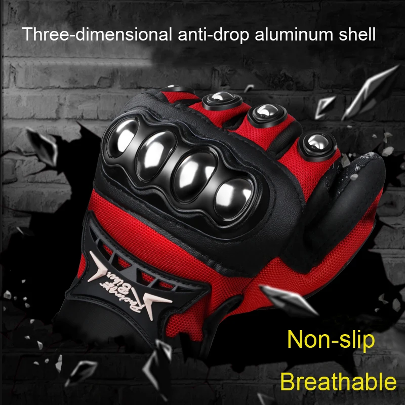 Мотоциклетные Перчатки с защитой от солнца дышащие рыцарские перчатки мужские