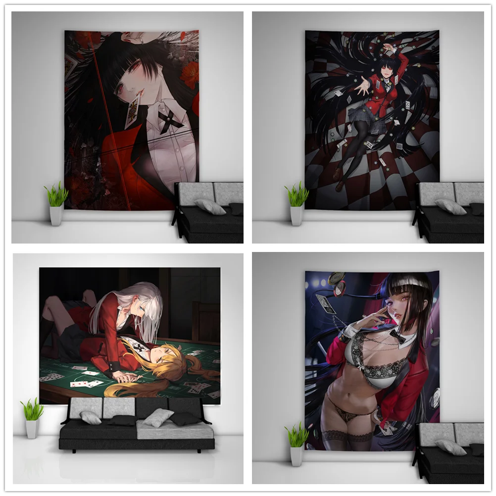 

Kakegurui, аниме, фото, украшение для дома, холст, живопись, постеры, декор комнаты, принты, настенное искусство Saotome Mary