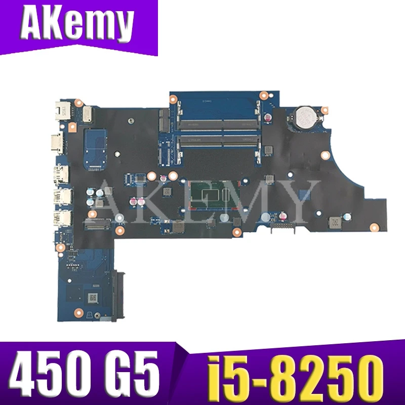 

For HP ProBook 450 G5 Laptop Motherboard With SR3LA i5-8250u L00825-601 L00825-001 DA0X8CMB6E0 DDR4 MB 100% Tested Fast Ship